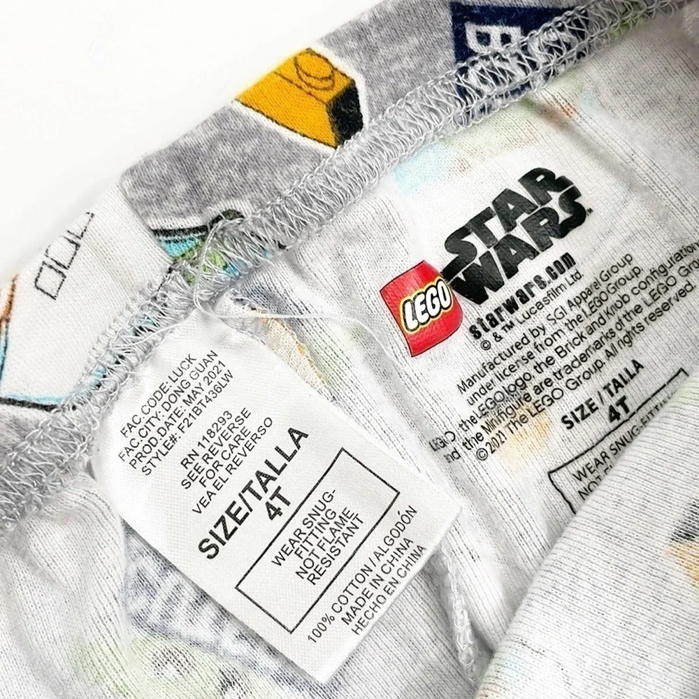 LEGO Star Wars toddler boys pajama bottoms